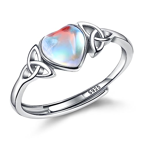 【Alta Qualità】Adjustable anello è realizzato in argento sterling 925 e 18 K oro bianco placcato, ben lucidato superficie che è ipoallergenico, non girare la pelle verde, appannamento o dissolvenza. Wrap anello aperto, formato flessibile per regolare, misura la maggior parte delle dimensioni delle dita.