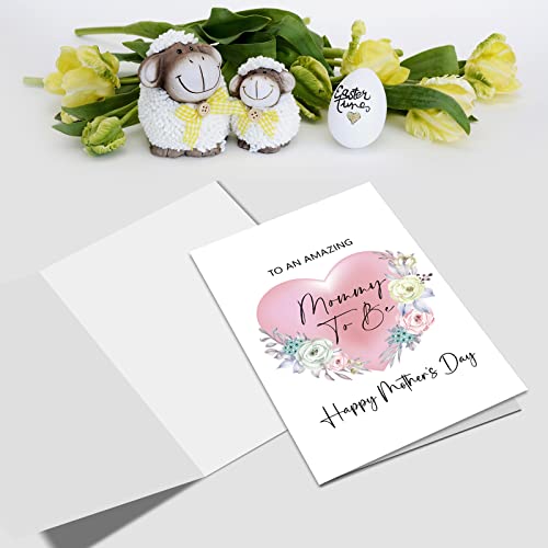 Nchigedy Mommy To Be Mother's Day Card, Funny Mother's Day Card For Wife, First Mothers Day Card, Pregnant Mom Mothers Day Card #TOP2