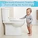 Baby Toilet Lock (2 Pack) for Baby Safety,Toilet Locks Baby Proof Easy Installation with 3M Adhesive,Toilet Child Safety Lock Fit for Most Standard Toilets