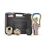 B&W Trailer Hitches American-Made OEM Gooseneck Ball & Safety Chain Kit for Ford, GM, Nissan - GNXA2061
