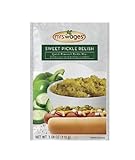 Mrs. Wages Sweet Pickle Relish Quick Process Mix, Quick and Easy, Simple-To-Use, Great Topping, Sweet Pickle Flavoring, 4.0 oz Packet (Value Pack of 12)
