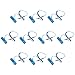 Harper Grove ESD Anti-Static Bracelet, Adjustable Anti Shock Grounding Wristband Strap, Blue (10 Pack)