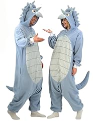 New Dinosaur Triceratops Onesie Costume