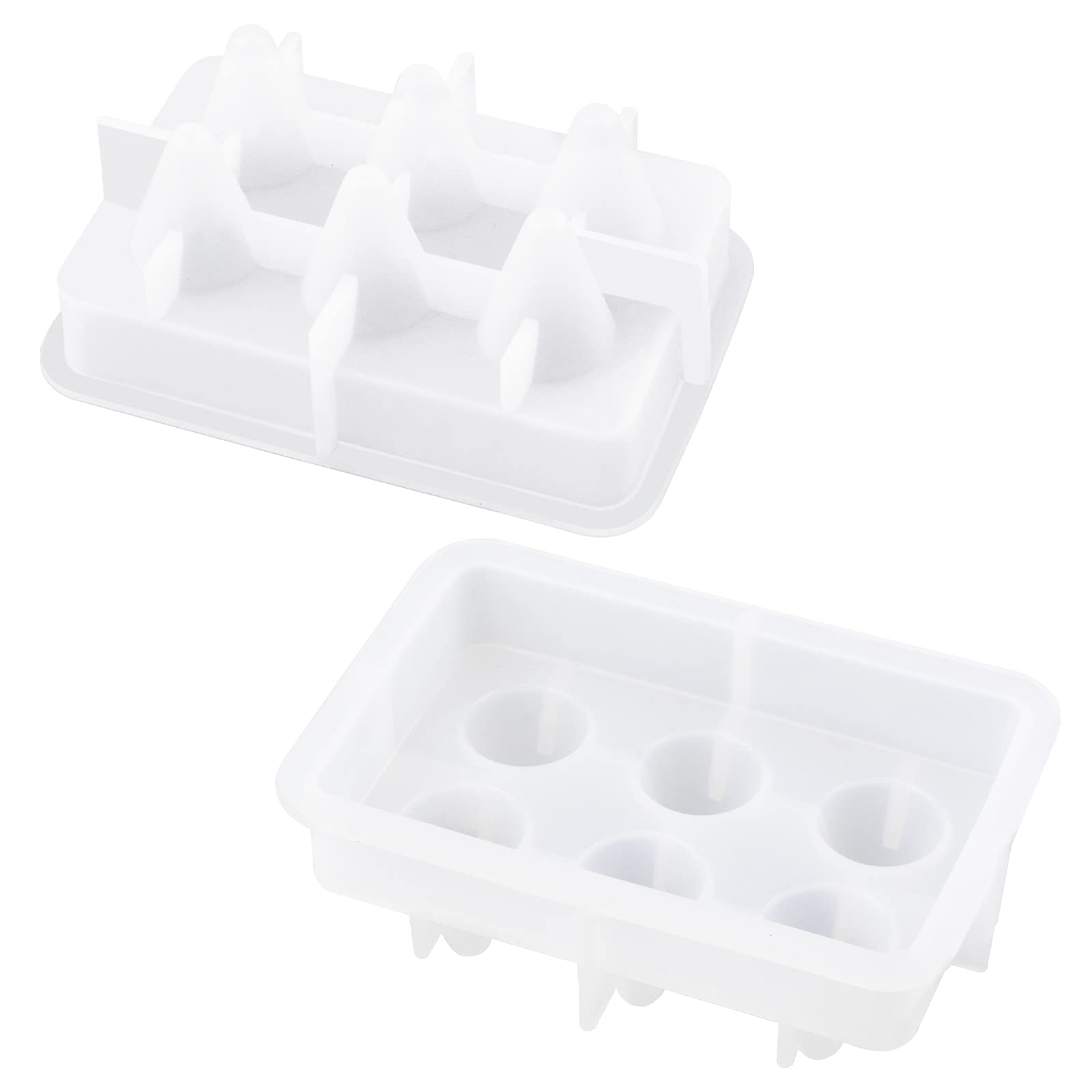 Finger Ring Display Resin Mold, 1 Piece Silicone Ring Holder Mold Epoxy Resin Mold Cone Ring Stand Display Mold for Jewelry Store Display