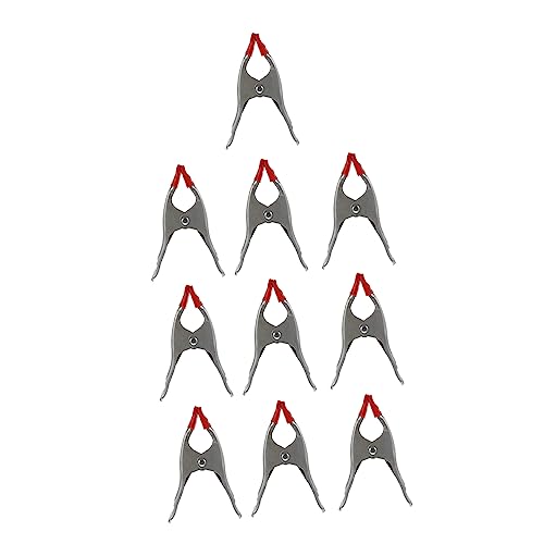 Mipcase 10pcs 6-inch A-shaped Woodworking Clamps Strong Material Lightweight for Easy Carrying for Studios Carpenters