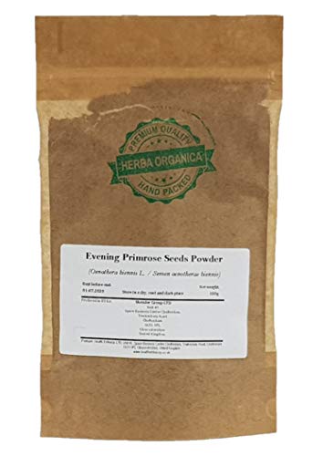 Poudre de graines d'onagre Oenothera Biennis pour apaiser la peau sèche 100g