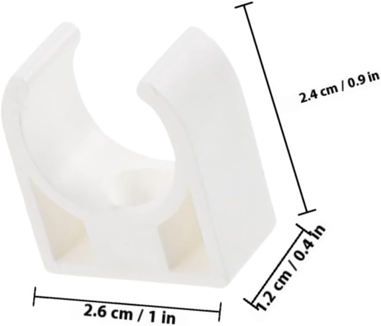 20pcs Dc Motor Mounting Brackets Plastic Clamps Small Motor Holder Compatible with R260 R280 Motors