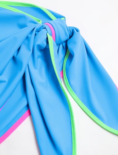 Image of ZAFUL Women Beach Sarong Bathing Suit Wrap Skirt Textured Bikini Swimsuit Cover Ups for Swimwear