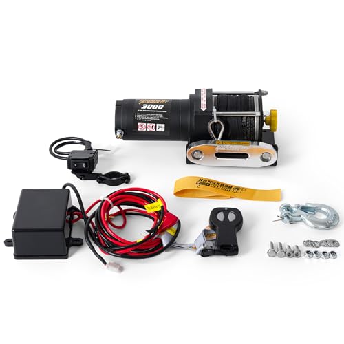 KANGAROO WINCH Elektrische Seilwinde 12V - 3000 LBS / 1361 kg...