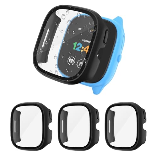 Coque pour Gizmo Watch 3 protège-écran antichoc polycarbonate boîtier rigide accessoires montre noir