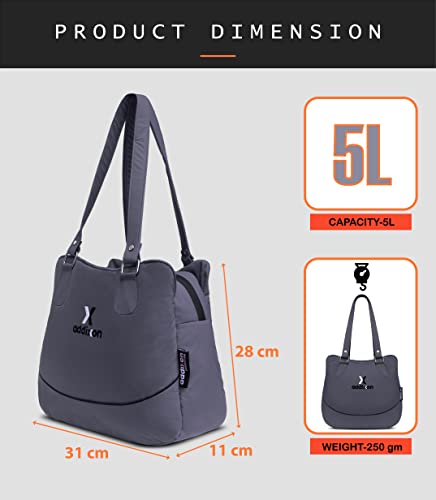 Image of addixon Women's Handbag (Grey) (ADHB0019)