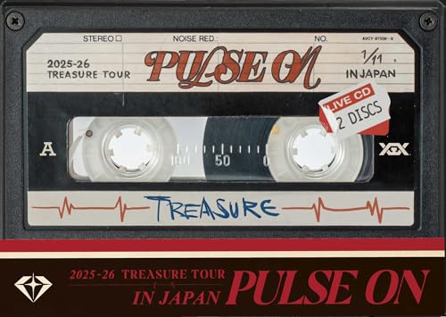 【メーカー特典あり】2025-26 TREASURE TOUR [PULSE ON] IN JAPAN (LIVE CD) (AL2枚組(スマプラ対応)） - TREASURE（特典：オリジナルトレーディングカード（メンバー別全10種よりランダム１種））