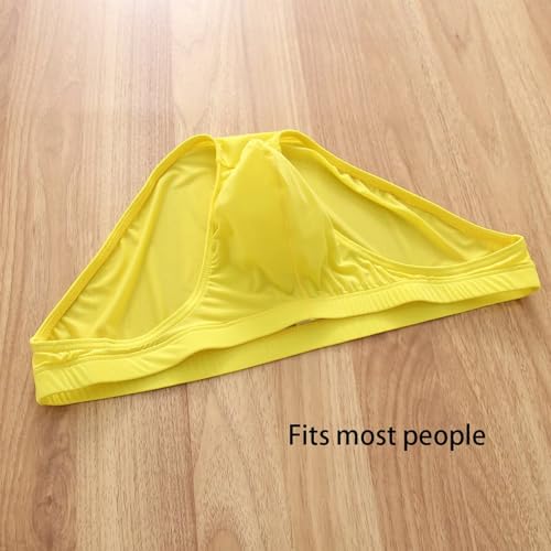 Premium Ice Silk Mens Bikini Briefs - Smooth, Breathable with Support Pouch (3 Pack)2