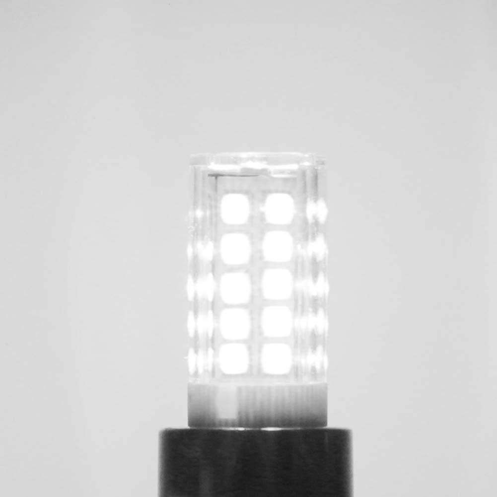 Lot 6 Ampoules LED G9 5W 6000K - Équivalent 50W Halogène 500lm Blanc Froid