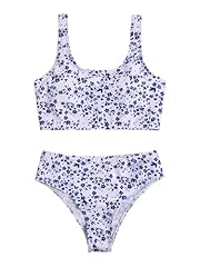 Floral Blue and White