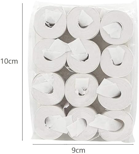 Miniatura 7 de MilesMagic Magician's - Juego de 12 bobinas bucales clásicas para fiestas reales o trucos de magia, color blanco