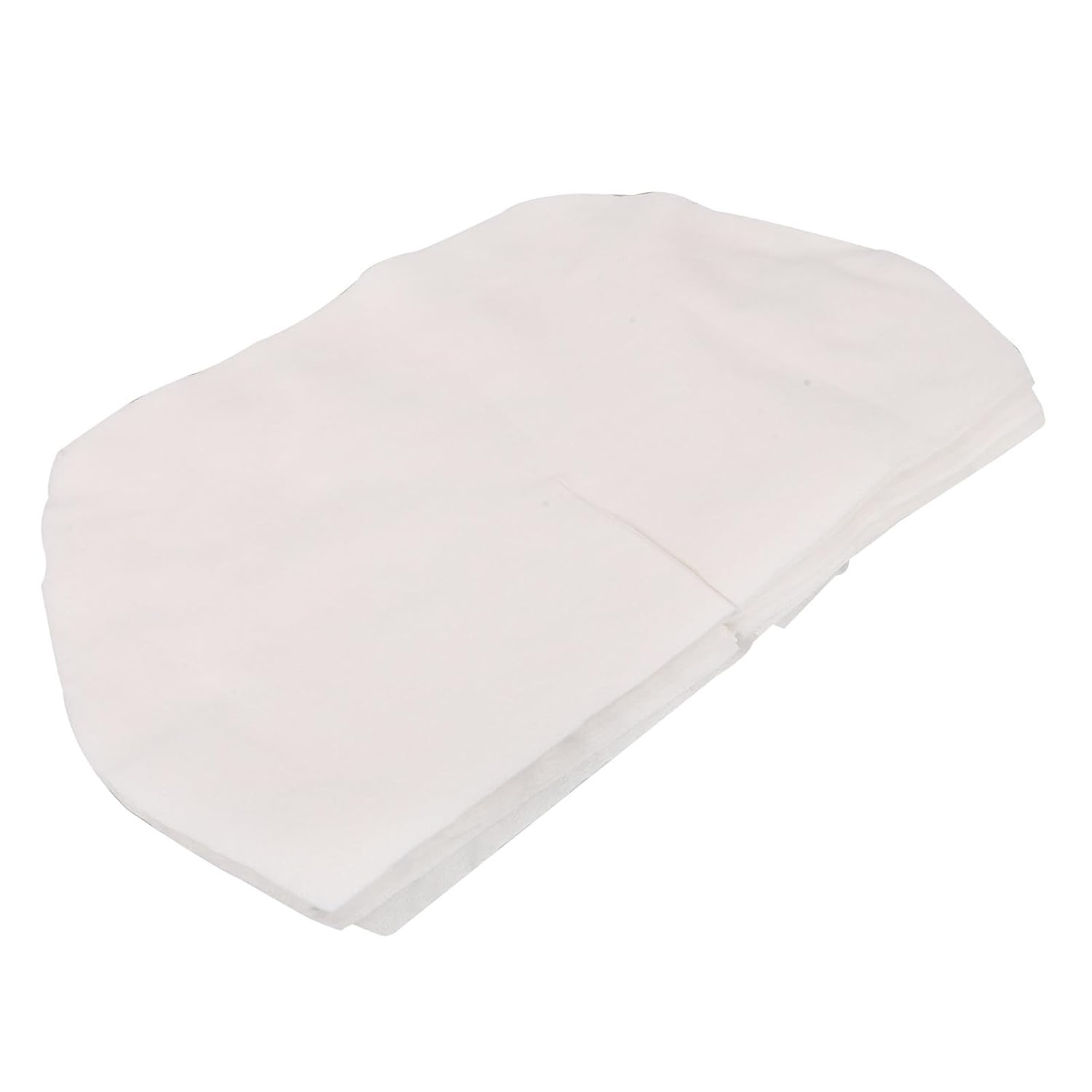 Toyvian 50pcs Disposable Cotton Butt Sheet Mask for Women, Non-irritating Moisturizing Skin Care Paper, Single Use Cotton Material, for Skincare Mask Routines and Professional Spa Use