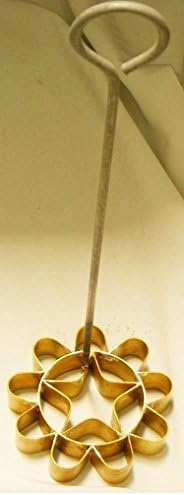 Fabricante de moldes de latón para postres tailandeses, galletas de sésamo fritas Dorg Jorg, cocina tailandesa vendida por Tamegems (grande)