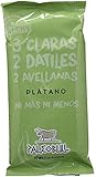 LOS MEJORES INGREDIENTES: En su elaboración se utilizan únicamente alimentos reales (principalmente dátiles, clara de huevo, frutos secos y fruta deshidratada), seleccionados uno a uno por su calidad. Se emplea fruta deshidratada sin aceites vegetales o fructosa añadida, práctica común de la industria alimentaria en este tipo de alimentos.
