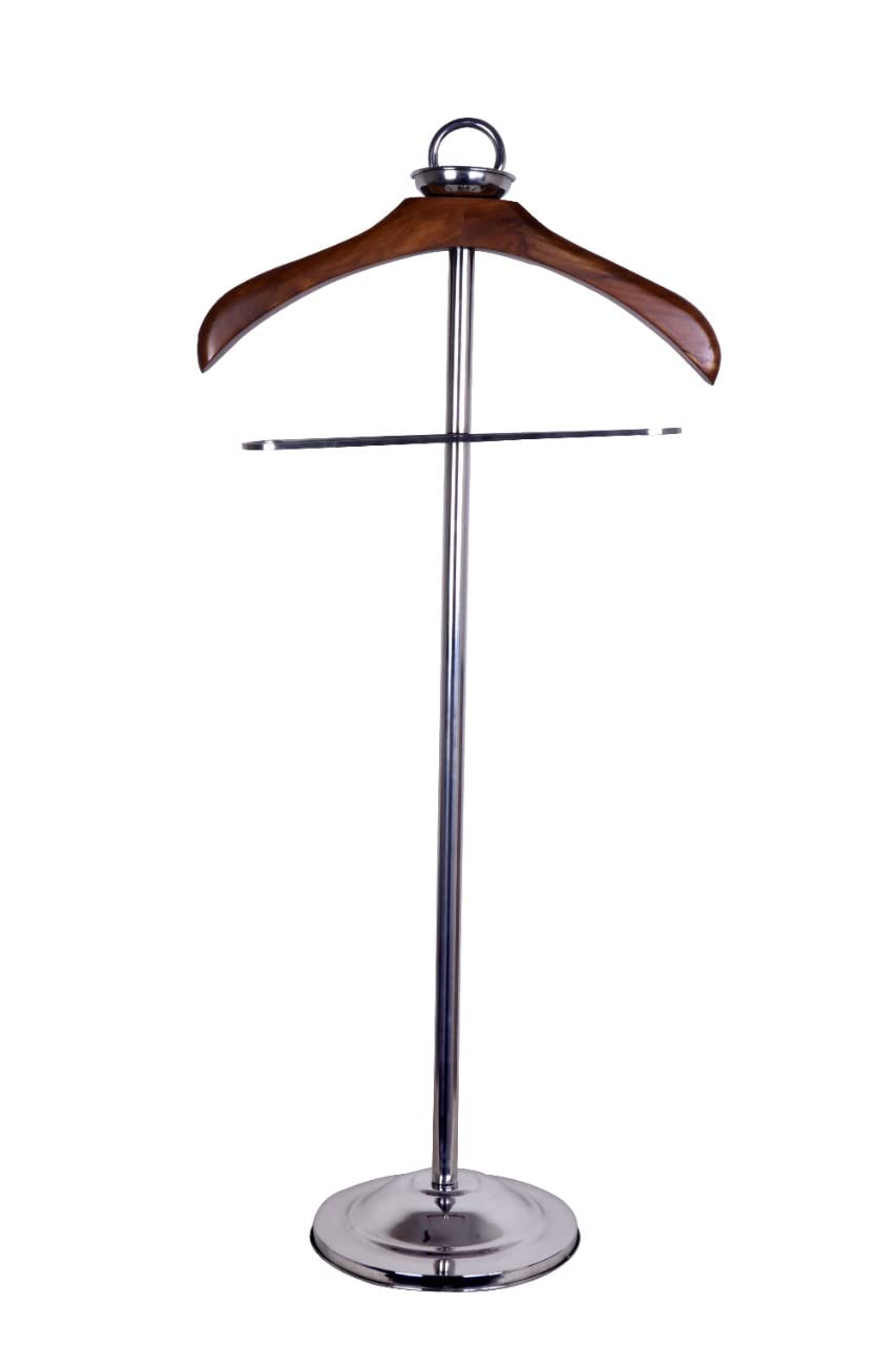 Matel Some Stainless Steel Coat Hanger Stand (42 Inch) Amazon.in