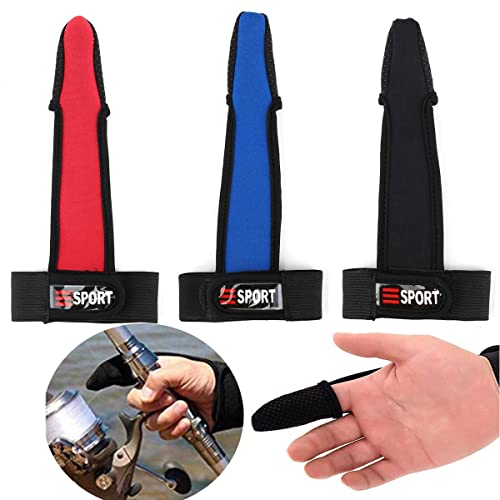 BOBOZHONG Fishing Gloves,3PCS Fishing Single Finger Glove Professional Elastic Band Fishing Glove Anti Slip Stall Protector Glove for Fishing Sea Surf Outdoor Activities - Image 4