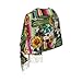 XTPSHN Cactus Sunflowers Mexican Serape Stylish Unisex Scarf with Tassels 27x77 Inch Oversized Warm Fashion Accessory for Spring Autumn Winter Gifts