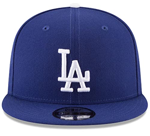 Casquette baseball MLB Los Angeles Dodgers bleu roi noir taille unique réglable 9Fifty