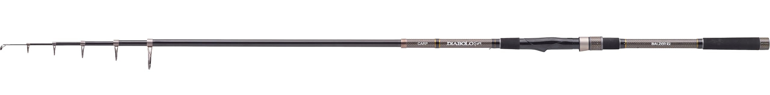 Balzer Karpfenrute Diabolo Fury Tele Karpfen 3,60 m - Profi Tele Angelrute Karpfen