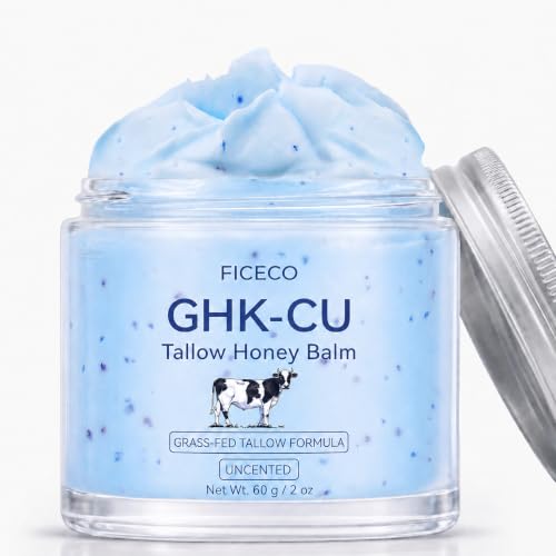 Ficeco Beef and Honey Tallow for Face Skin Uncented 2 oz