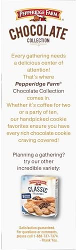 Pepperidge Farm Cookies Chocolate Collection, 7 Cookie Varieties, 13 oz. Box — view 6