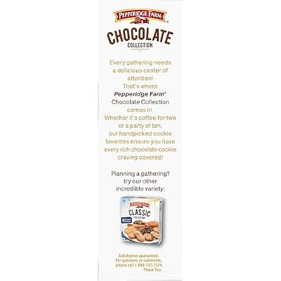 Pepperidge Farm Chocolate Collection, 7 Cookie Varieties, 13-oz Box