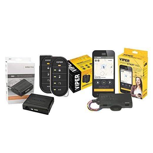 Viper 5806V Car Alarm and Remote Start System Bundled with + (1) DB3 Bypass Module + (1) VSM550 SmartStart GPS Module (Renewed)