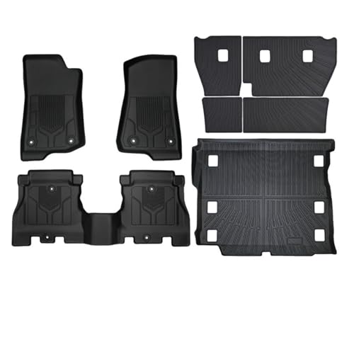 �ԗp�t���A�}�b�g �ɓK�����郉���O���[ �ɓK������JL 2018-2025 �ɓK������4XE 4�h�A2021-2025 TPE�t���A�}�b�g�g�����N�}�b�g �� �}�b�g(JL Subwoofer 8)