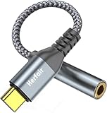 USB C to 3.5mm Jack,Type C to Headphone Adapter USBC to Car Aux Audio Earphone Speakers Cable Converter Compatible with Samsung Galaxy S22 S21 S20 Ultra Note 20, Huawei Mate 40/P30, Xiaomi 9 8