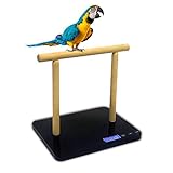 Digital Bird Scale with Perch, Bird Scale Grams, Max 44lbs, Capacity with Precision up to ±1g,...