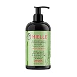 Mielle Rosemary Mint Strengthening Leave In Conditioner for Curly Hair - Hydrating Hair Moisturiser Infused with Biotin to Soften, Protect & Boost Shine, 355 ml (Pack of 1)