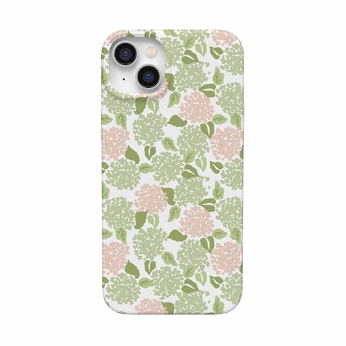 Casely iPhone 14 Plus Case | Hydrangea Haze | Floral Garden | Compatible with MagSafe | Classic Ultra Thin Design