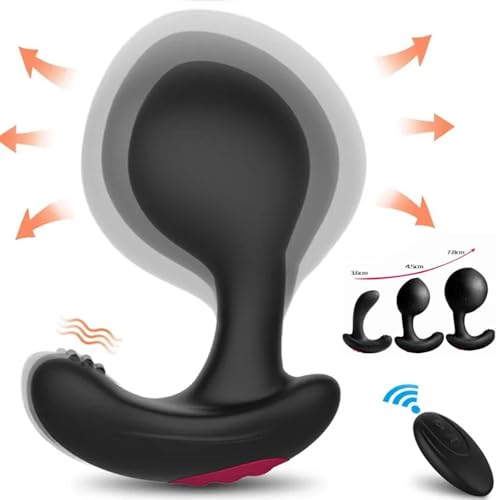 Bouchon anal plug anal gonflable télécommandé homme femme