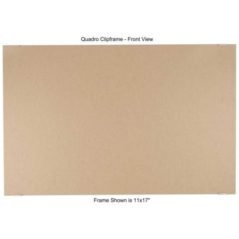 Quadro Clip Frame 11x17 inch Borderless Frame, Box of 2 Cover