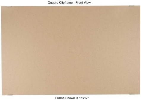 Quadro Clip Frame 11x17 inch Borderless Frame