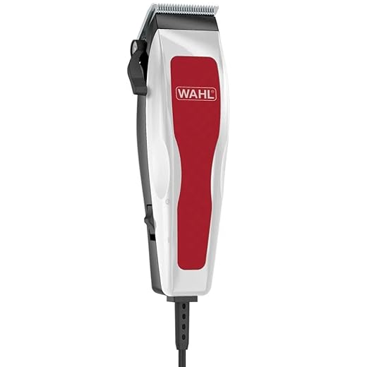 Wahl Máquina de Cortar Cabelo Style Pro 220V - Profissional - Unissex - Branco e Vermelho