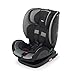 Foppapedretti Seggiolino Auto Reklino I-Size, per bambini da 76 a 150 cm di altezza, 15mesi-12 anni, conforme ECE R129, Fissaggio Dualfix (Isofix e non), Safe Body Protection, Comfort Kid Pad, Carbon