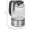 Cuisinart GK-17N Viewpro Cordless Electric Kettle, Silver 1.7 Liter