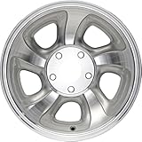 Factory Wheel Replacement New 15x7'' 15 Inch Aluminum Alloy Wheel Rim for 2WD Chevrolet S-10 Blazer GMC Jimmy S15 Sonoma 1998-2005 | ALY05063U10N | Direct Fit - OE Stock Specs, Machined and Silver