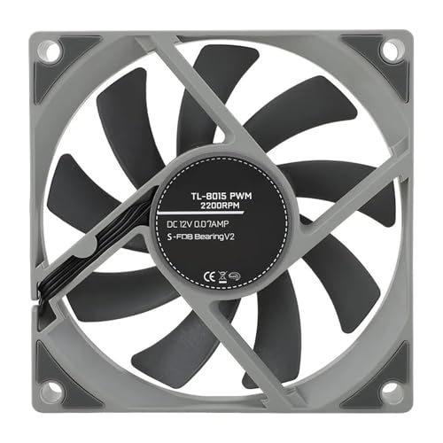 Ventilateur boîtier PC 90mm silencieux pour le travail et le studio à la maison