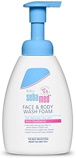 Sebamed Baby Face & Body Wash Foam|pH 5.5|Ideal for face & body cleansing|400 ml Price In India