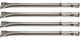 Outdoor Bazaar 4 Pack Replacement Burners for Dyna Glo DGB494SPB DGF493PNP-D DGH485CRP-D, Better Home and Garden BH15-101-099-02, Backyard Grill Burners, Uniflame 4 Burner Gas Grills, Stainless Steel