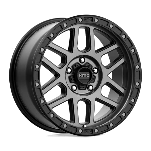 KMC KM544 18X9 5X5.0 S-BLK GTCC 18MM - KM54489050418 KMC KM544 18X9 5X5.0 S-BLK GTCC 18MM - KM54489050418