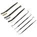 Produktbild Drahtbürste Set Mini Drahtbürste Set Klein Drahtbürste Drahtbürsten Borsten Edelstahl Drahtbürste Drahtbürste griffe Mini Reinigung Drahtbürste Drahtbürsten-Set mit Borsten für Rost reinigen 7 Stück