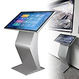 borne tactile 【Borne interactive d'affichage numérique】Cette borne interactive sur pied, dotée d'écrans interactifs de 22'' ou 32'', optimise l'expérience client grâce à des plans intégrés, des calendriers d'événements, des annuaires, des cabines photo et la visioconférence. Elle est idéale pour les halls d'entrée, les campus, les commerces et les lieux événementiels.